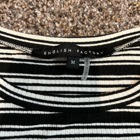 English Factory Black & White Bell Long Sleeve - Picture 5 of 7